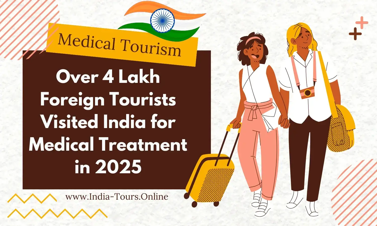 Over 6 Lakh Foreign Tourists Visited India for Medical Treatment 