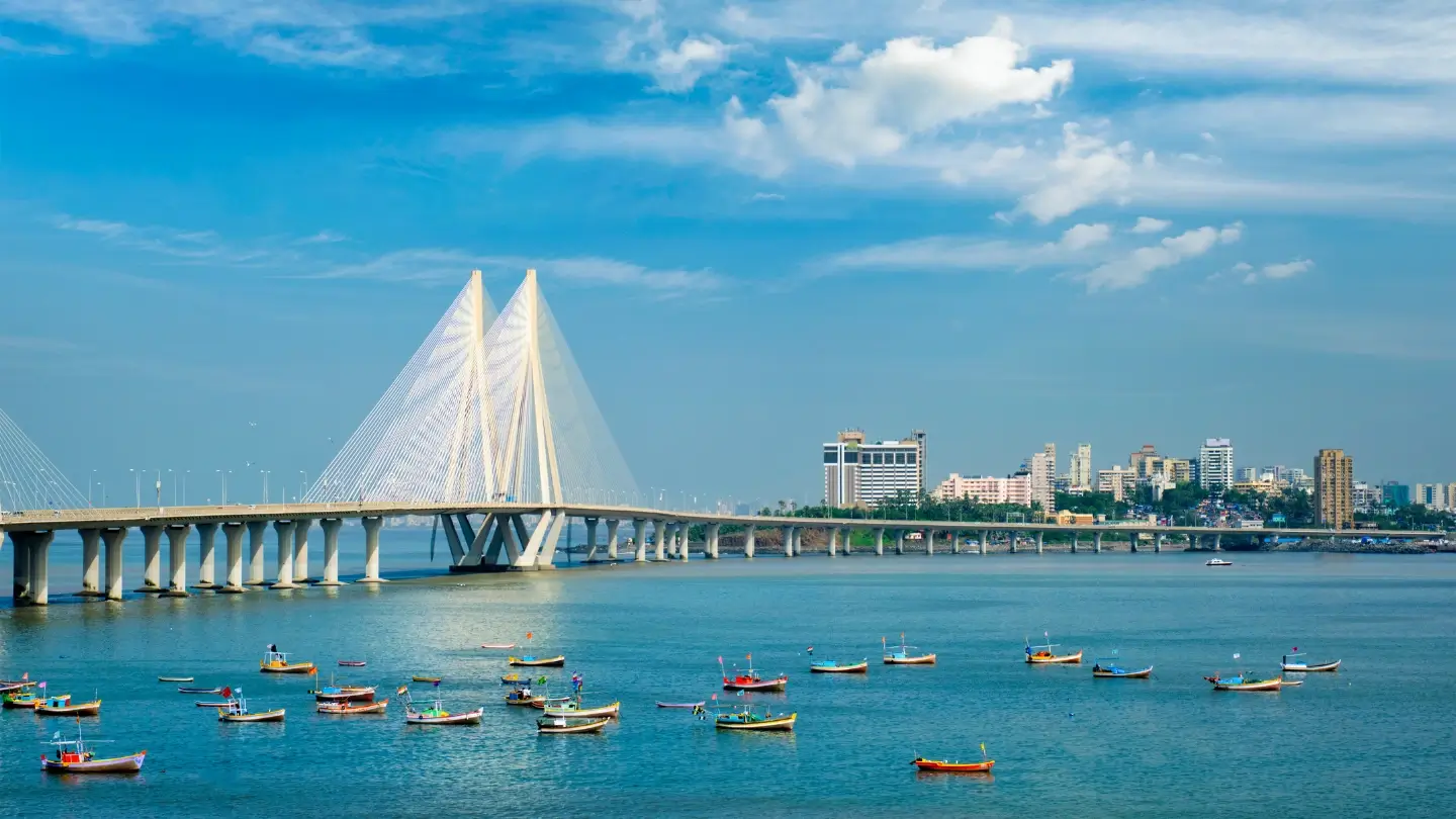Bandra-Worli Sea Link - Mumbai, India